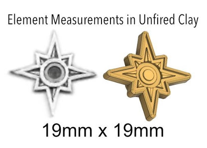 Wanaree Tanner Die Cut Tool Head - Compass Rose