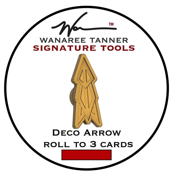 Wanaree Tanner Die Cut Tool Head - Deco Arrow