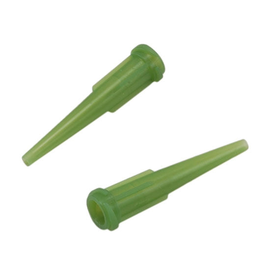 Syringe Tips army green 16g