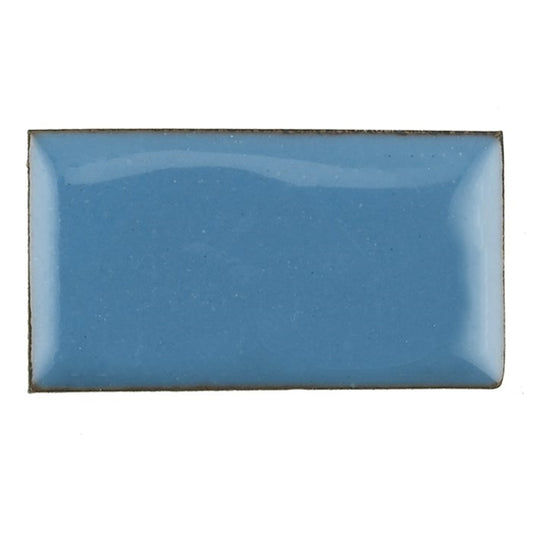 sample of Medium Enamel Opaque #1525 Aqua Blue 1 oz