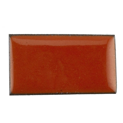 sample of Medium Enamel Opaque #1860 Flame Orange 1 oz