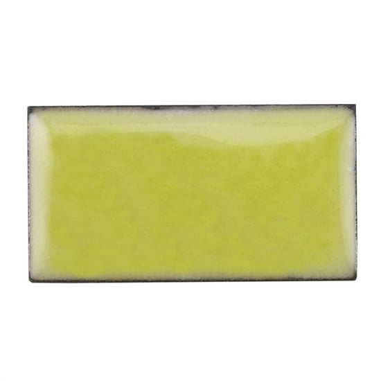 sample of Medium Enamel Transparent #2222 Flax Yellow 1 oz