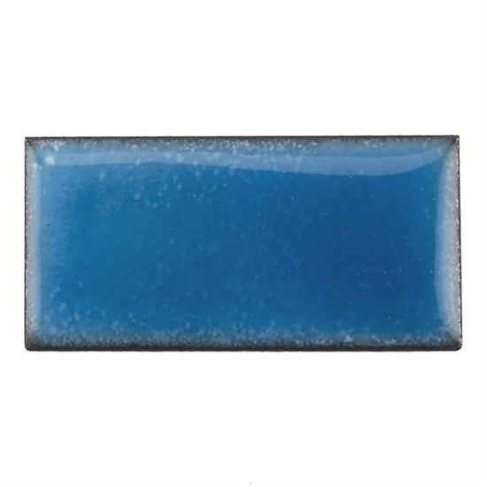 sample of Medium Enamel Transparent #2520 Aqua Blue 1 oz