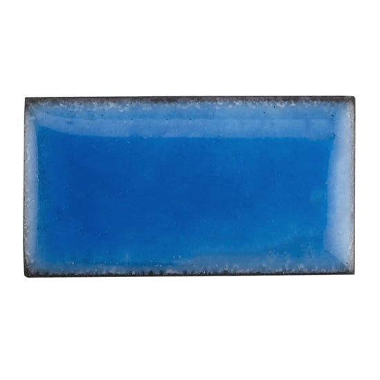 sample of Medium Enamel Transparent #2530 Water Blue 1 oz