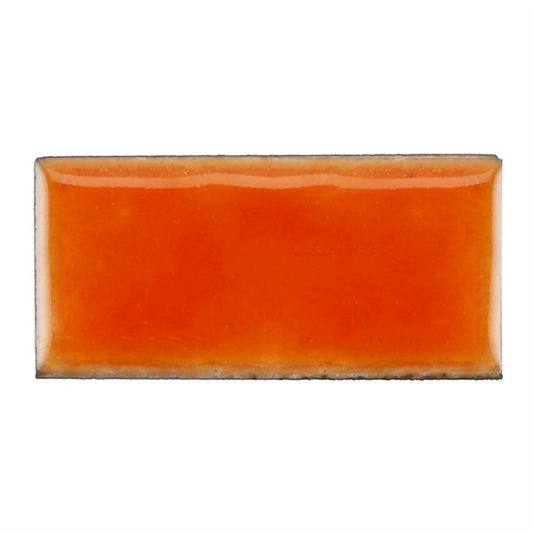 sample of Medium Enamel Transparent #2850 Sunset Orange 1 oz