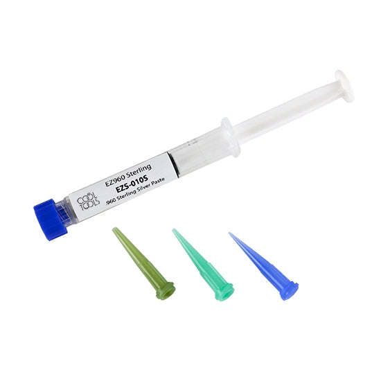 EZ960® Sterling Silver Syringe - 10 gram with 3 tips