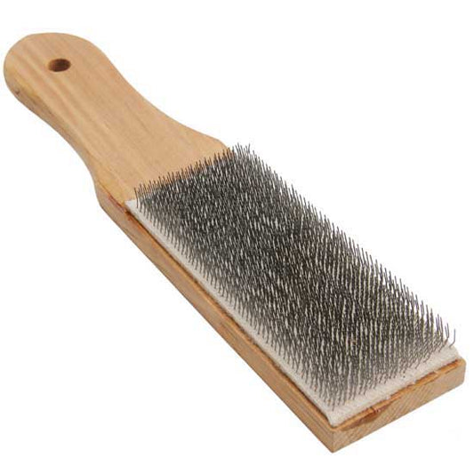 wooden handle File Cleaner