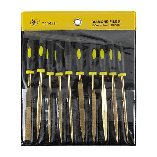 Diamond File Set 10 Piece Multi Shape