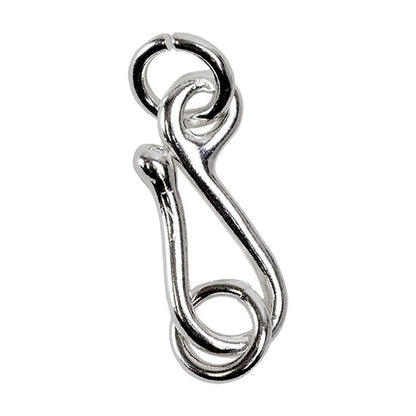 Sterling Silver Hook with Rings 15mm - Pkg/1 - Cool Tools