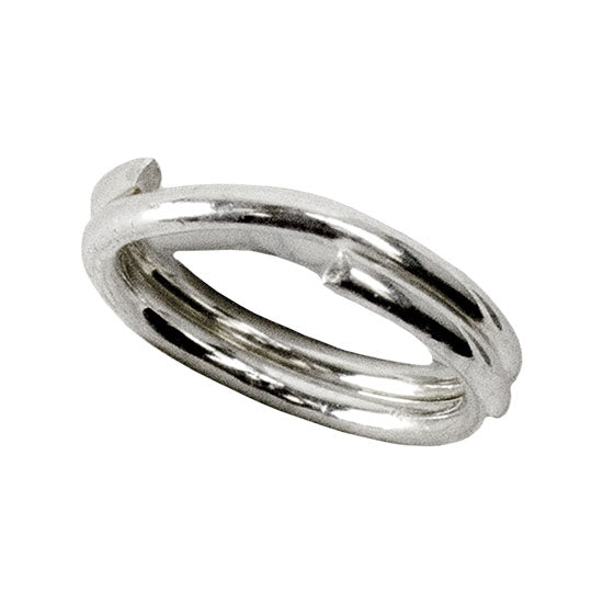 Sterling Silver Round Split Ring