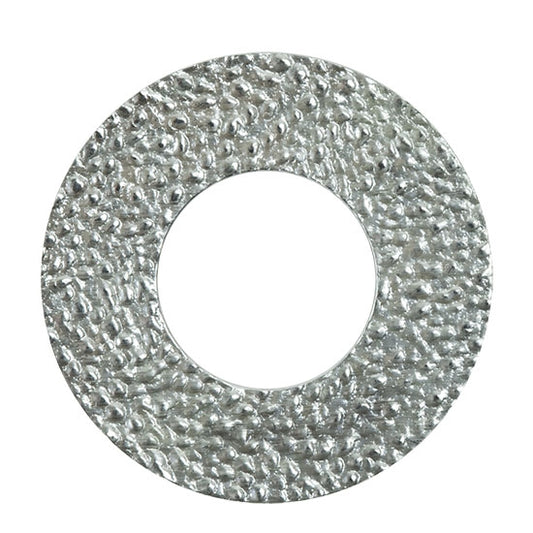 Sterling Silver Hammered Disc - 20.5mm- Pkg/2