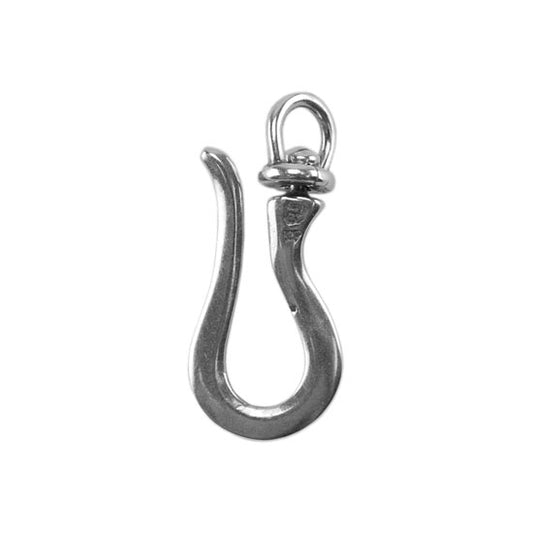 Silver Plate Hook - Swivel Hook Large Pkg/1