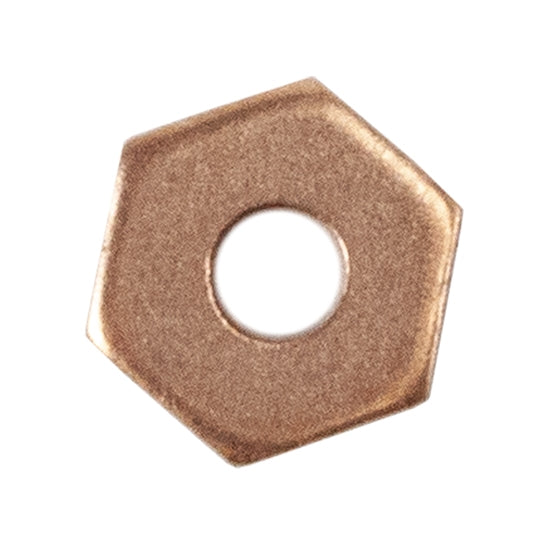 1 Crafted Findings - Copper Hex Rivet Accent