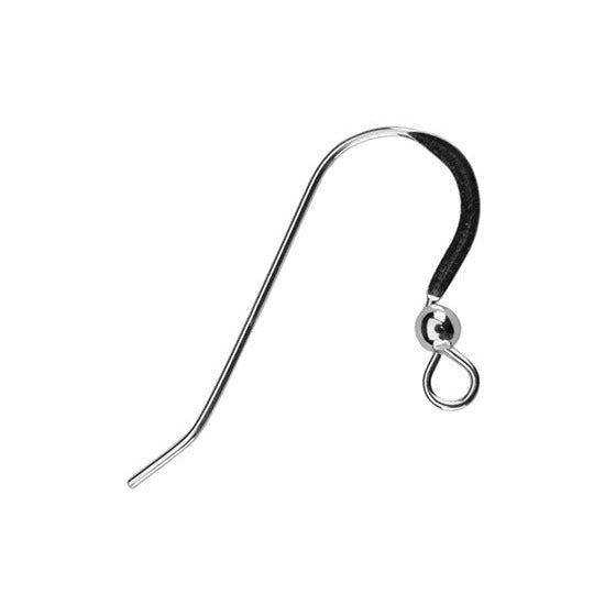 Sterling Silver Earwires - 2.5mm Bead Pkg/10