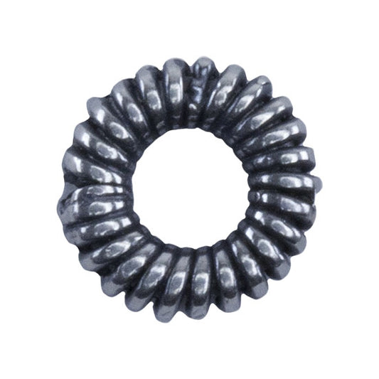 Silver Plate Spacer - Coiled