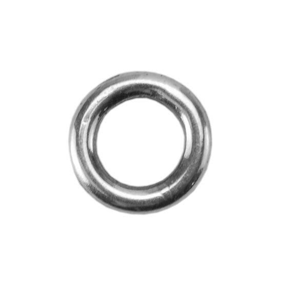 Silver Plate Jump Ring - Round 5.8mm Pkg/10