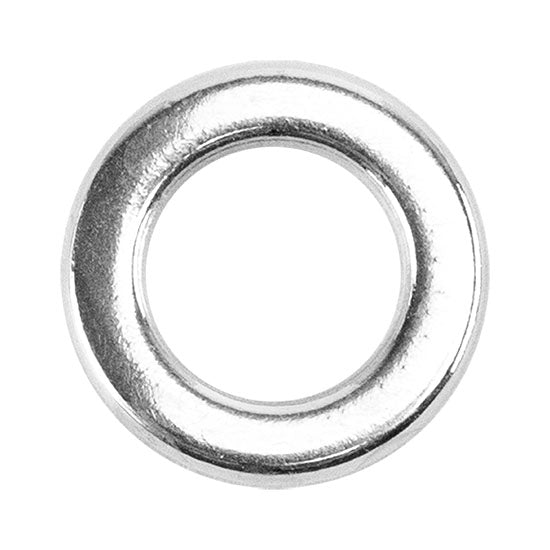 Sterling Silver 4.8mm Round Flat-Wire Closed Jump Ring