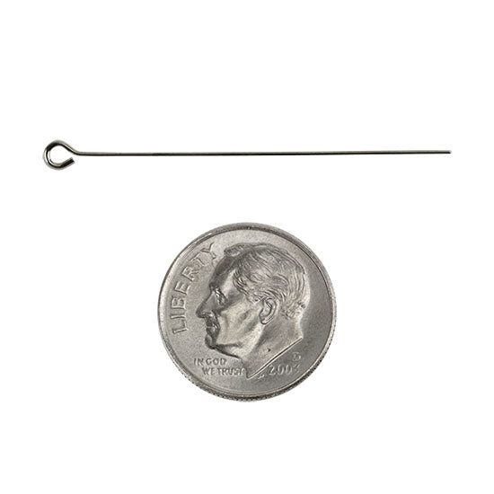 Sterling Silver Eye Pin 1-1/2" long - Pkg/10