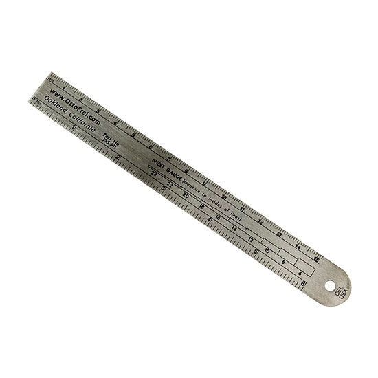 Small Metal Ruler 