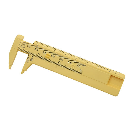 yellow nylon Swiss Sliding Gauge 75mm