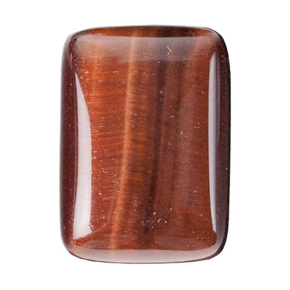 Tiger Eye Red Gemstone - Cabochon Rectangle - Cool Tools