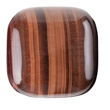 Tiger Eye Red Gemstone - Cabochon Square - Cool Tools
