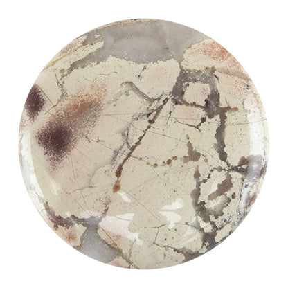 Brecciated Jasper Gemstone - Cabochon Round 35mm - Pkg/1 - Cool Tools