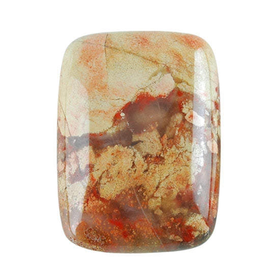 Brecciated Jasper Gemstone - Cabochon Rectangle 22mm x 30mm Pkg/1