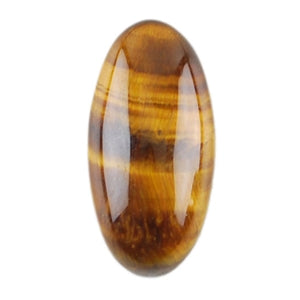 Yellow Tiger Eye Gemstone - Cabochon Oval