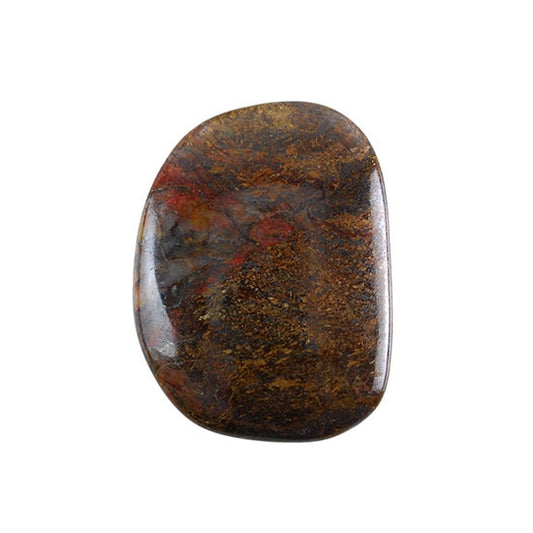 Bronzite Gemstone - Cabochon Freeform 36mm X 47mm