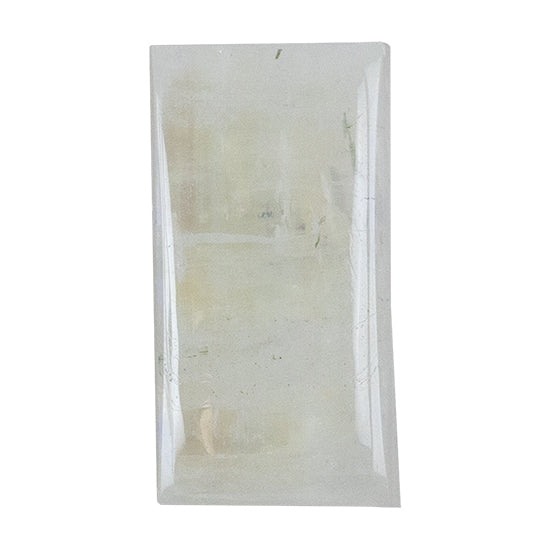 Rainbow Moonstone Gemstone - Rectangle Cabochon 9mm x 17.5mm - Pkg/1