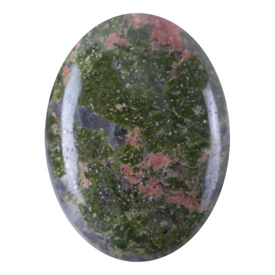 Unakite Gemstone - Cabochon Oval