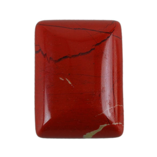 Red Jasper Gemstone - Cabochon Rectangle 15mm x 20mm