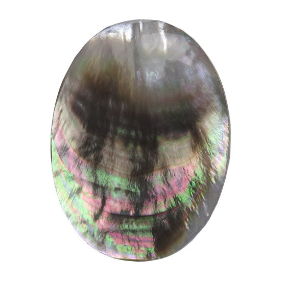 Black Lip Shell Gemstone - Cabochon Oval