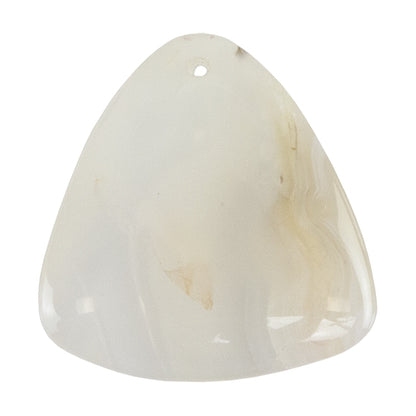 Moon Agate Gemstone - Trillion Pendant 41.5mm x 43mm - Pkg/1 - Cool Tools