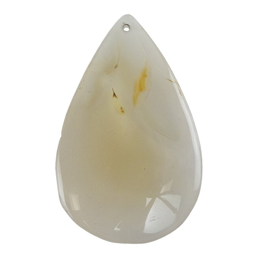 Moon Agate Gemstone - Teardrop Pendant 42mm x 62mm - Pkg/1