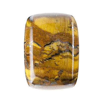 Tiger Iron Gemstone - Cabochon Rectangle - Cool Tools