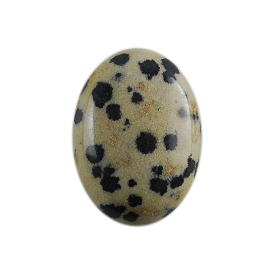 Dalmatian Jasper Gemstone - Cabochon Oval 18mm x 25mm - Pkg/1