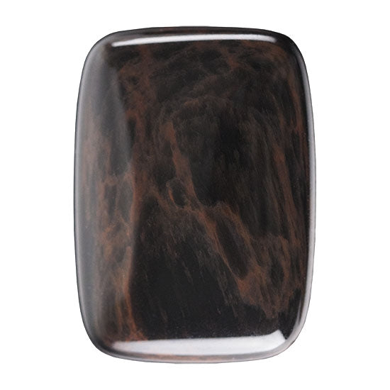 Obsidian Mahogany Gemstone - Cabochon Rectangle