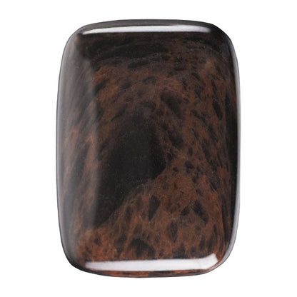 Obsidian Mahogany Gemstone - Cabochon Rectangle - Cool Tools