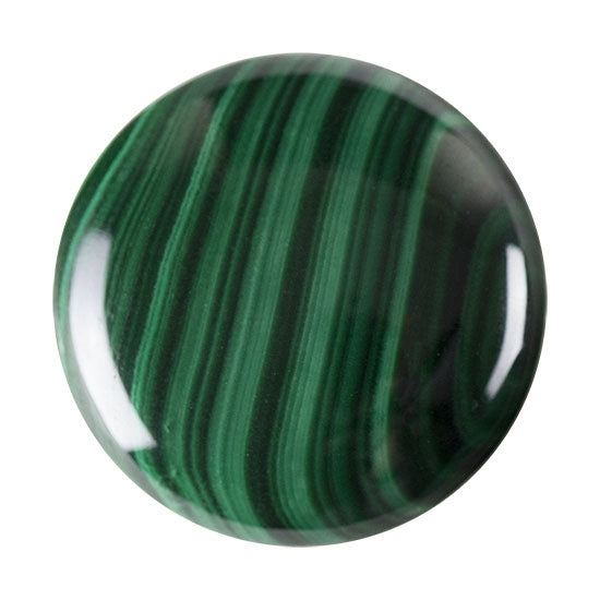 Malachite Gemstone - Cabochon Round