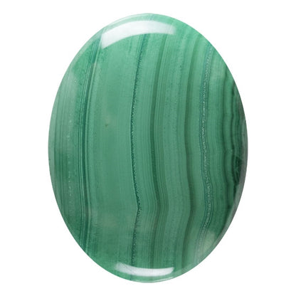 Malachite Gemstone - Cabochon Oval - Cool Tools