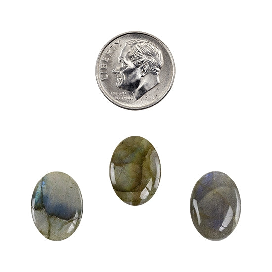 Labradorite Gemstone - Cabochon Oval