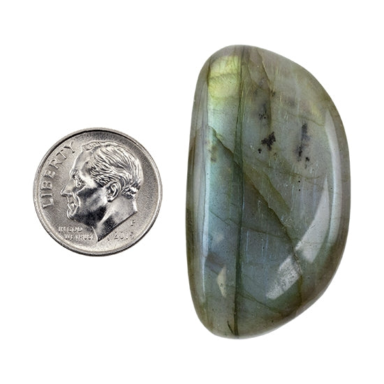 Labradorite Gemstone - Freeform Cabochon 22.5mm x 39.5mm - Pkg/1