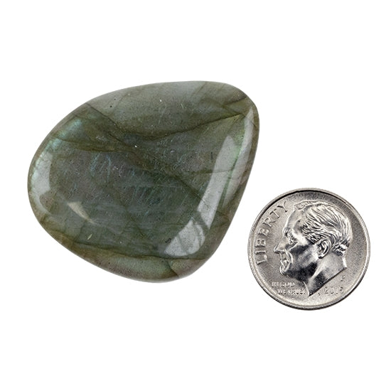 Labradorite Gemstone - Freeform Cabochon 30mm x 37mm - Pkg/1