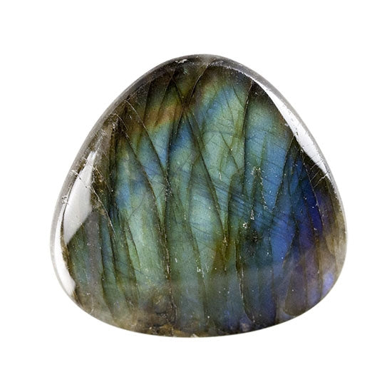 Labradorite Gemstone - Cabochon Trillion