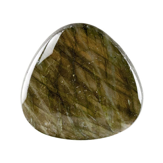 Labradorite Gemstone - Cabochon Trillion