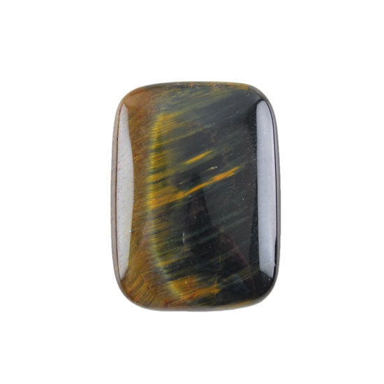 Hawk's Eye Gemstone - Cabochon Rectangle 22mm x 30mm