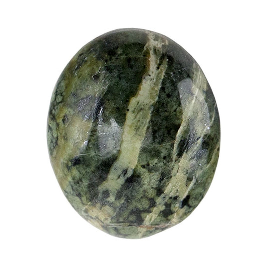 Zebra Jasper Gemstone - Cabochon Oval 10mm x 12mm - Pkg/1