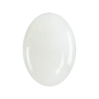 White Moonstone Gemstone - Cabochon - Cool Tools